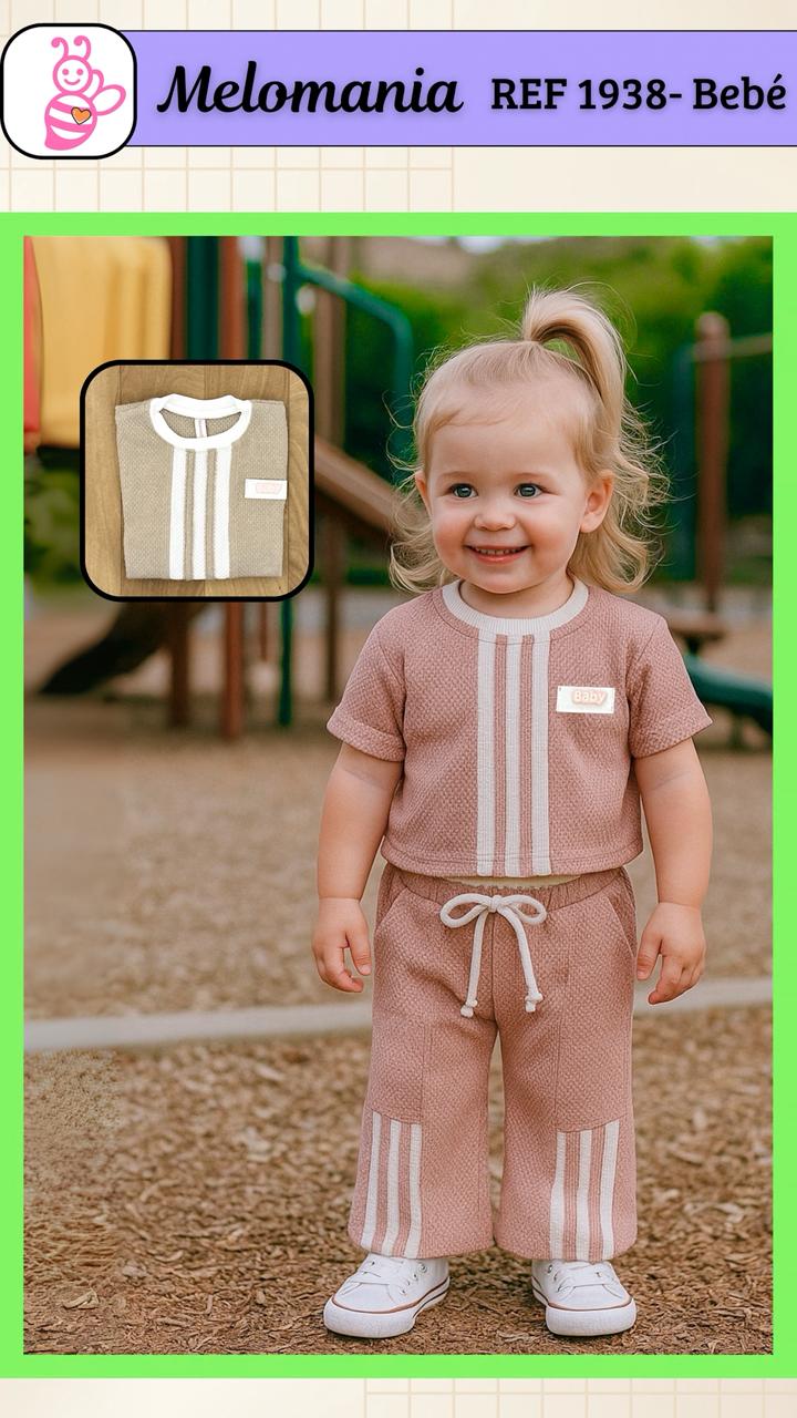 CONJUNTO NIÑA BEBÉ REF 1938