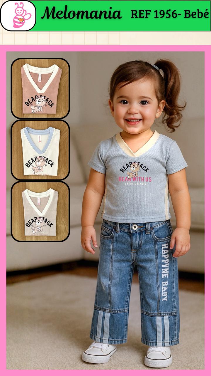 CONJUNTO NIÑA BEBÉ REF 1956