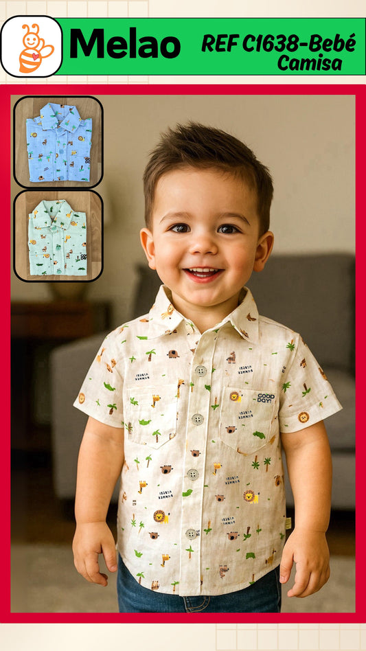 CAMISA NIÑO BEBÉ REF C1638