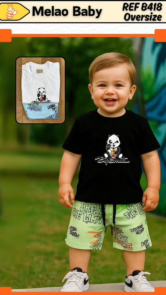 CONJUNTO NIÑO BEBÉ REF B418