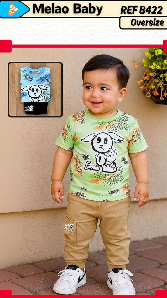 CONJUNTO NIÑO BEBE REF B422