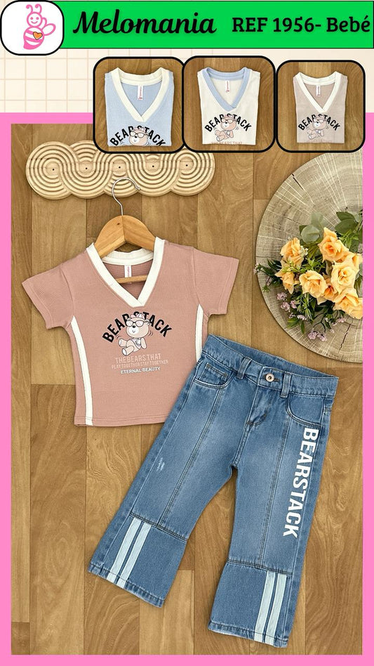 CONJUNTO NIÑA BEBÉ REF 1956